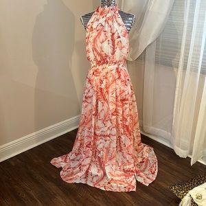 Eva Mendes Maxi chiffon fully lined maxi SZ M